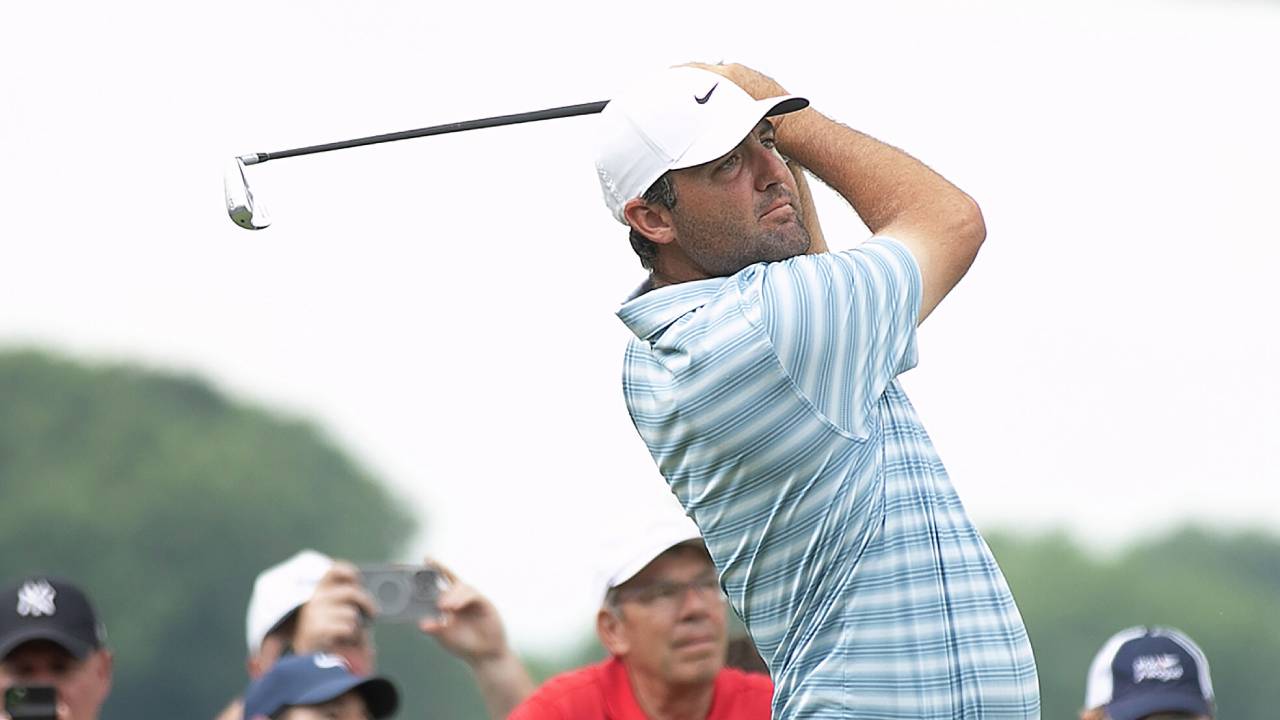 Scottie Scheffler Melonjak ke Puncak Klasemen Travelers Championship