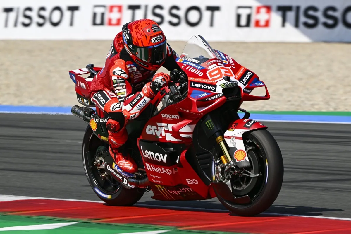 Marc Marquez Akui Tak Nyaman dan Tak Konsisten di Assen - sumber: (motorsport)