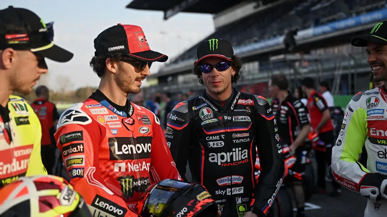 Pindah ke Aprilia Bisa Jadi Modal Francesco Bagnaia Kalahkan Marc Marquez