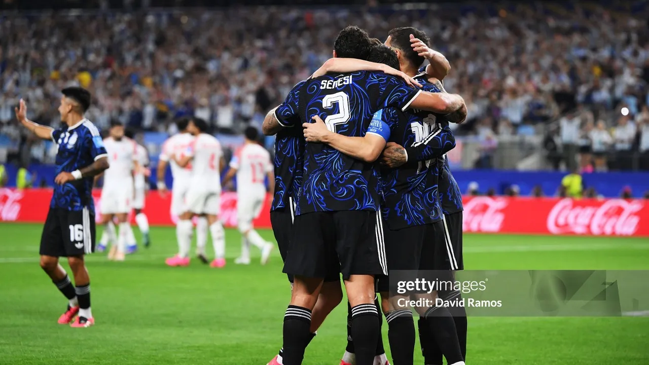 Argentina tutup Grup J dengan kemenangan atas Yordania