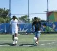 Kakang dan Beckham Bikin Meriah Coaching Clinic EA Sports