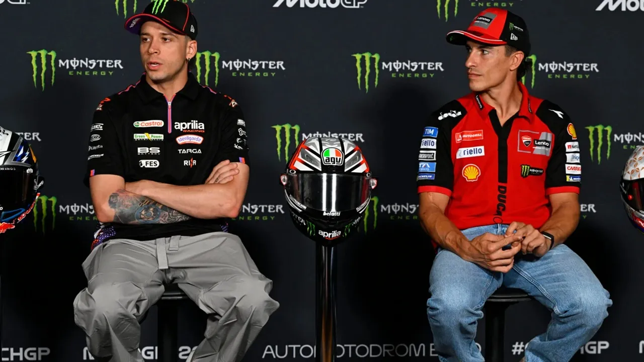 Marco Bezzecchi dan Marc Marquez