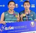 Noraqilah Maisarah Juara Nasional Bersama Partner Berbeda