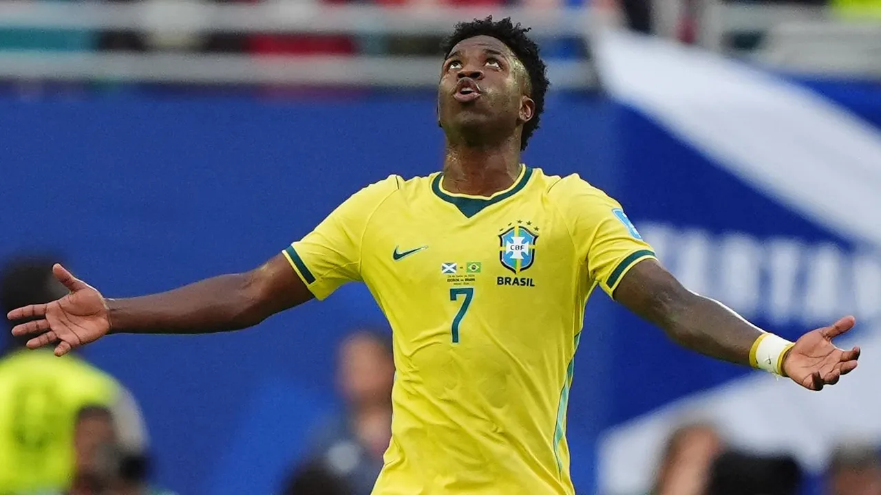 Presiden Real Madrid Jadikan Kontrak Baru Vinicius Junior Sebagai Prioritas