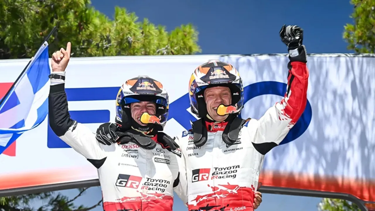 Sebastien Ogier Menangkan Reli Acropolis Yunani Usai Neuville Gagal Finis