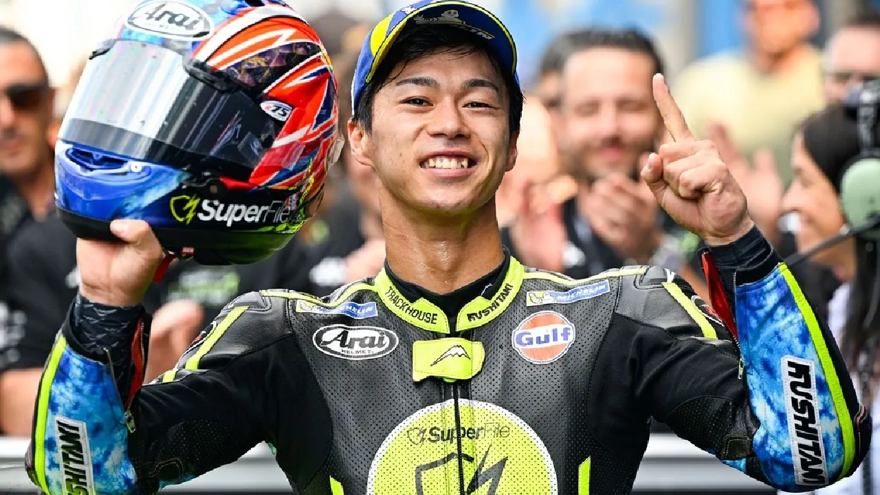Ai Ogura meraih kemenangan di MotoGP Belanda 2026