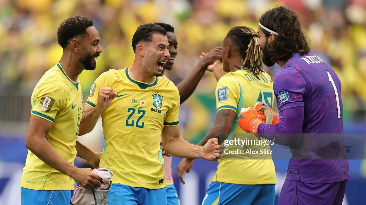 Brasil bangkit dari ketertinggalan untuk menyingkirkan Jepang