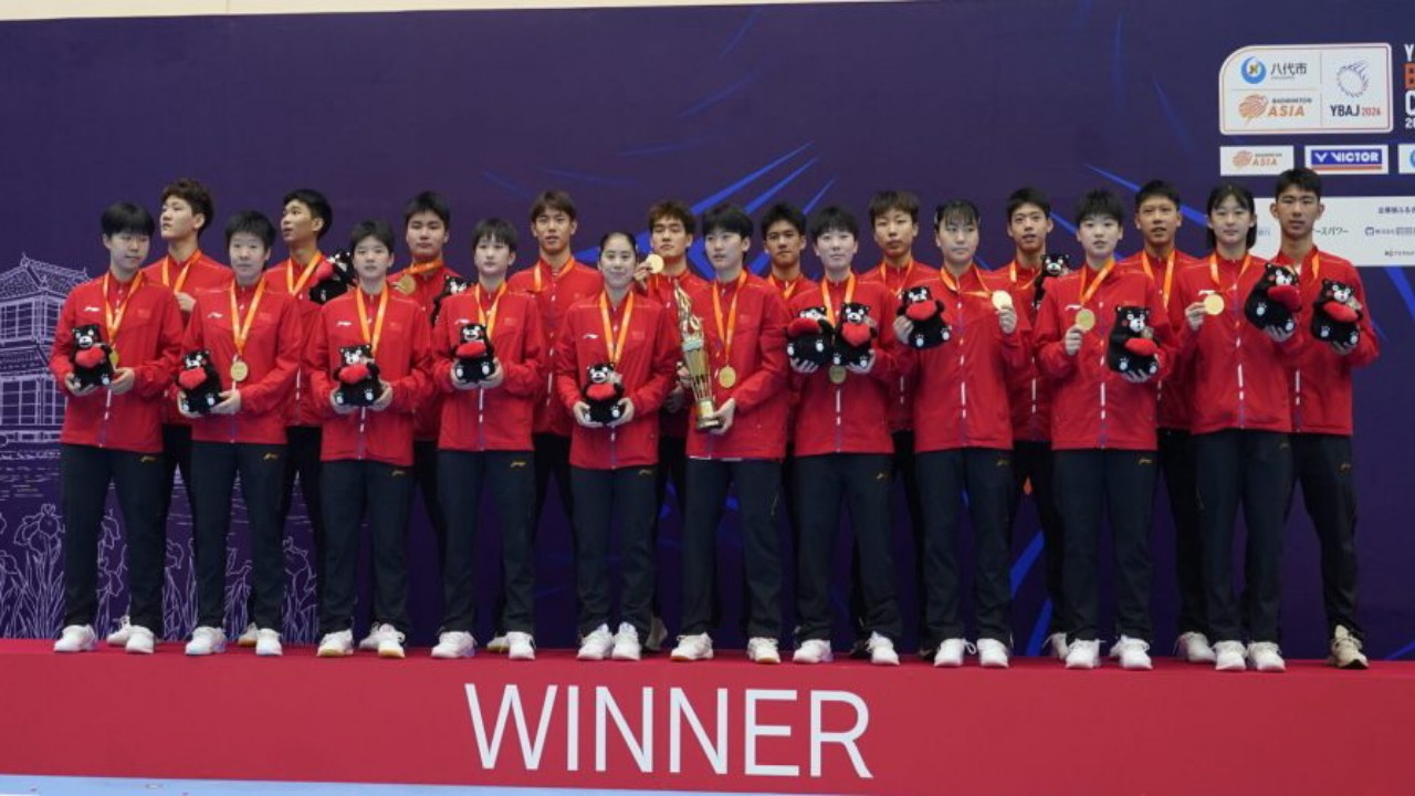 China Pertahankan Gelar Beregu Campuran Kejuaraan Asia Junior 2026