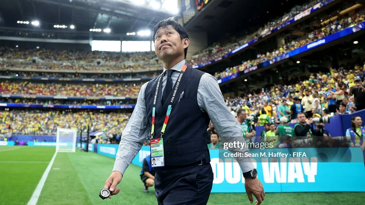 Hajime Moriyasu Yakin Jepang Makin Dekat dengan Level Brasil