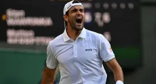 Hasil Wimbledon: Matteo Berrettini Akhiri Karier Stan Wawrinka Di London