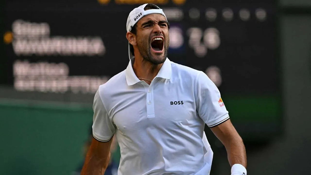 Hasil Wimbledon: Matteo Berrettini Akhiri Karier Stan Wawrinka