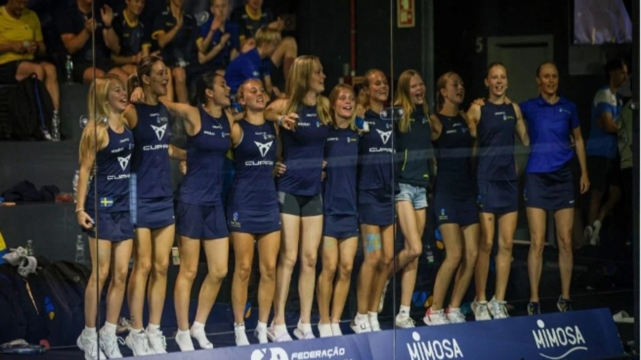 Tim Putri Swedia Bersinar di Junior Eropa Padel Cup di Porto