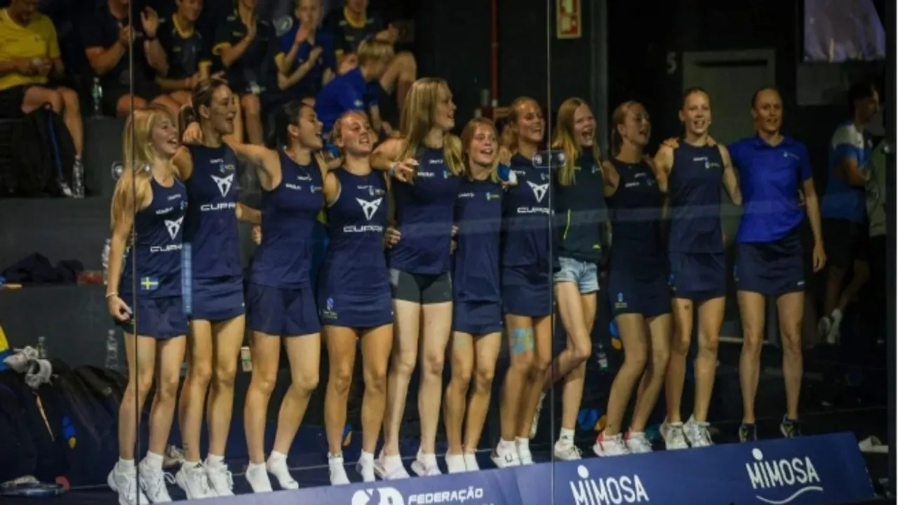 Tim Putri Swedia Bersinar di Junior Eropa Padel Cup di Porto