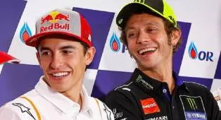 Kisah Marc Marquez dan Valentino Rossi, Dari Idola Jadi Rival Bebuyutan