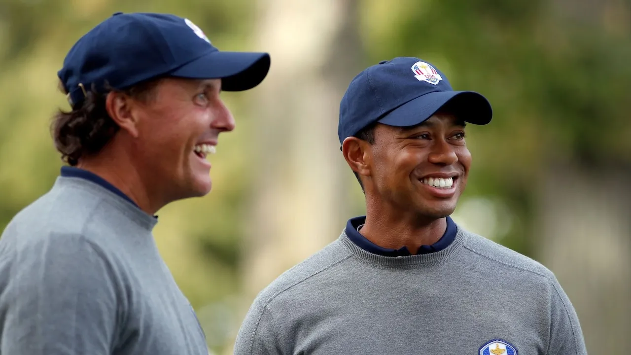 Phil Mickelson, Tiger Woods
