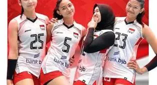 Timnas Voli Putri Indonesia U-18 Siap Bertarung di Kejuaraan AVC U