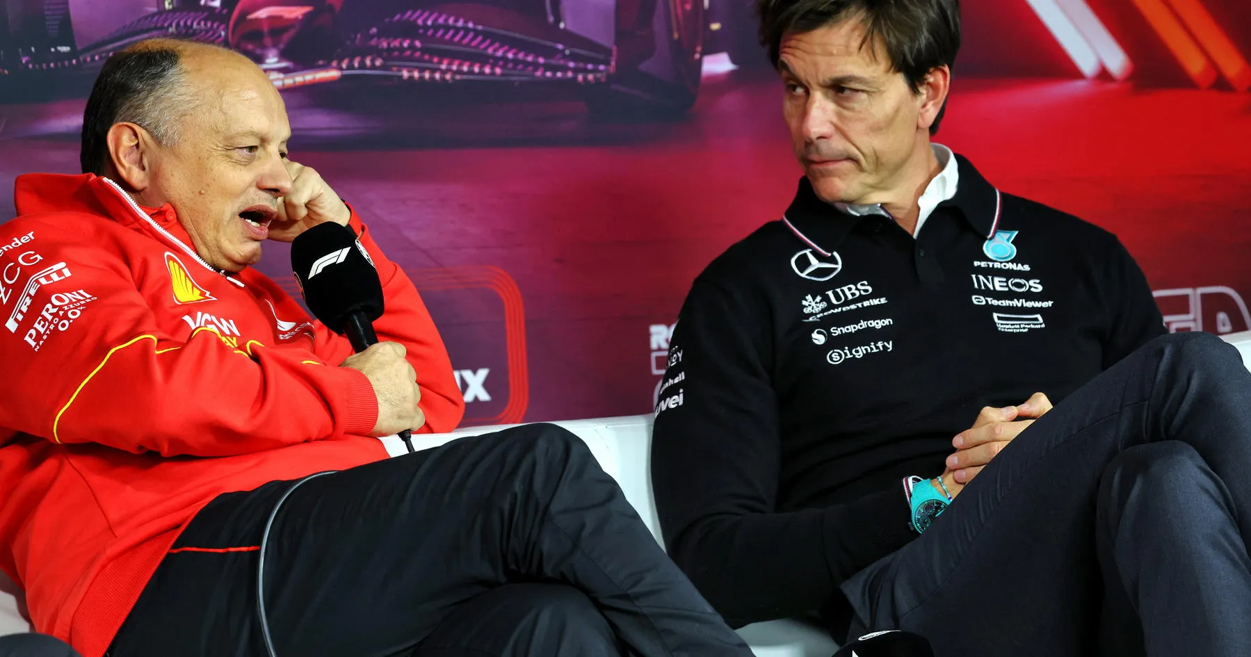 Fred Vasseur Tanggapi Tuduhan dari Toto Wolff pada Ferrari - sumber: (racingnews365)