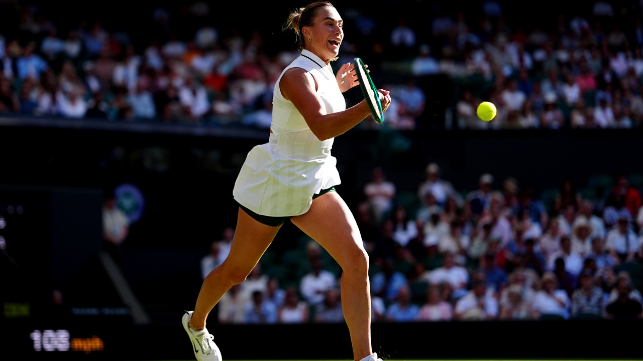 Hasil Wimbledon: Aryna Sabalenka Pertahankan Dominasi Atas Jelena Ostapenko