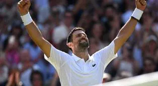 Hasil Wimbledon: Novak Djokovic Samai Rekor Roger Federer