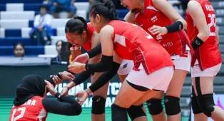 Indonesia Hadapi Thailand di Perempat Final Kejuaraan AVC Girls U