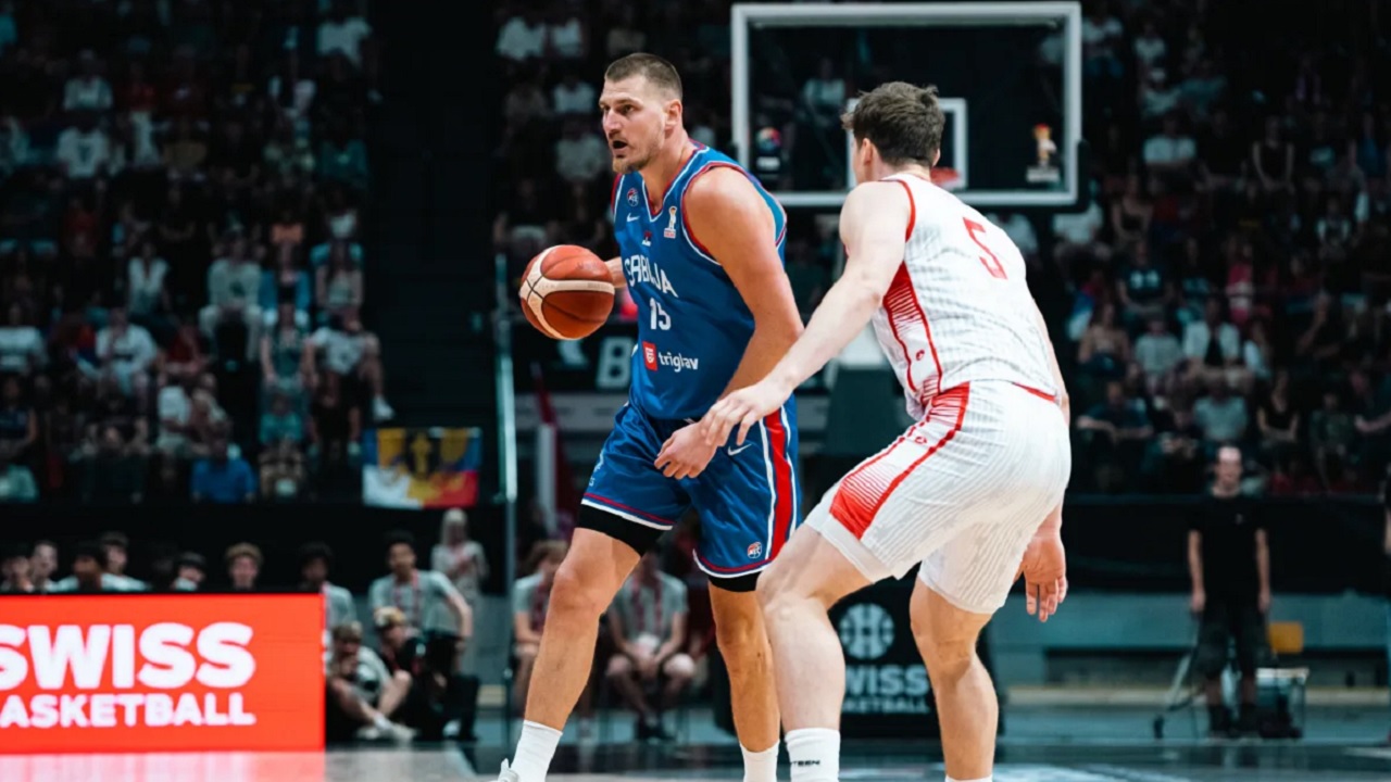Nikola Jokic Pimpin Timnas Serbia Hancurkan Swiss