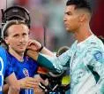 Usai Eliminasi Kroasia, Cristiano Ronaldo Beri Respek Pada Luka Modric