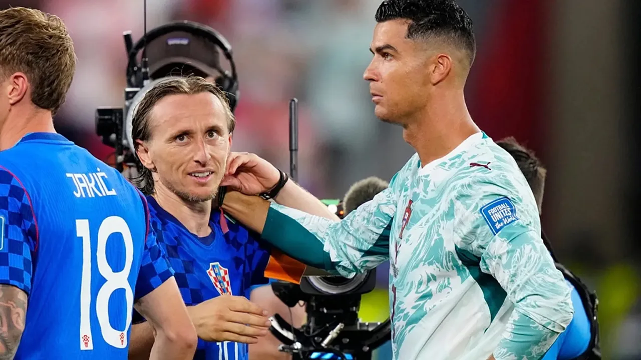 Cristiano Ronaldo sebut Luka Modric sebagai legenda.