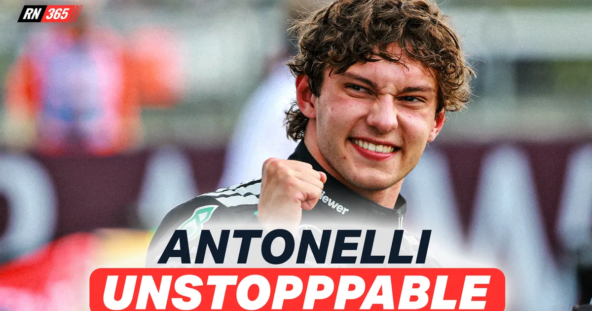 Antonelli Tak Terbendung, Verstappen Alami Kekalahan Langka - sumber: (racingnews365)