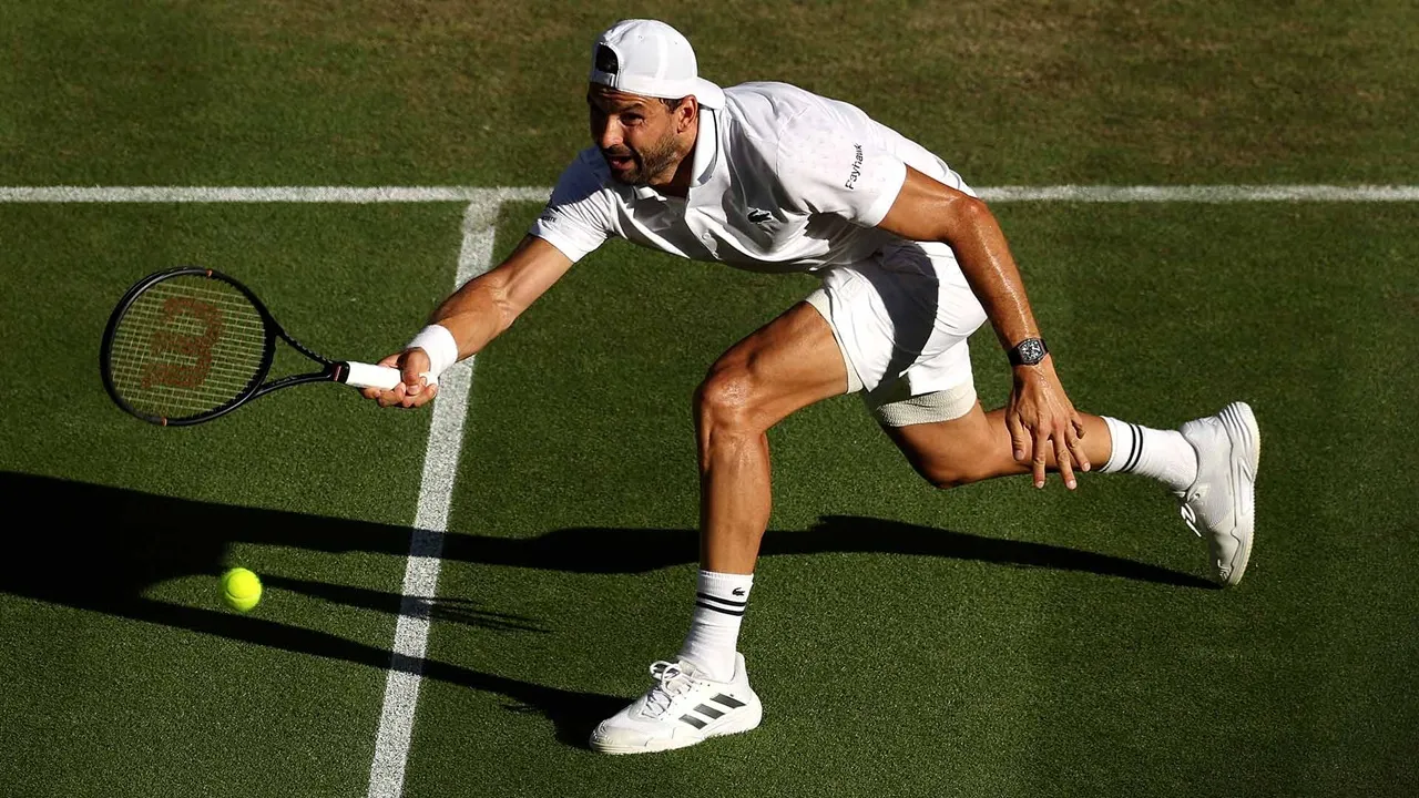 Grigor Dimitrov Ubah Patah Hati Jadi Kemenangan Dramatis Di Wimbledon