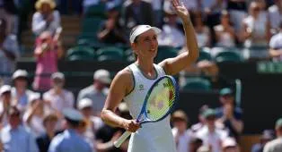Hasil Wimbledon: Elise Mertens Singkirkan Juara Musim 2022, Elena Rybakina