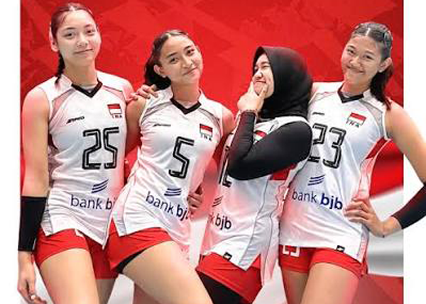 Timnas Voli Putri Indonesia Tantang Thailand di AVC U