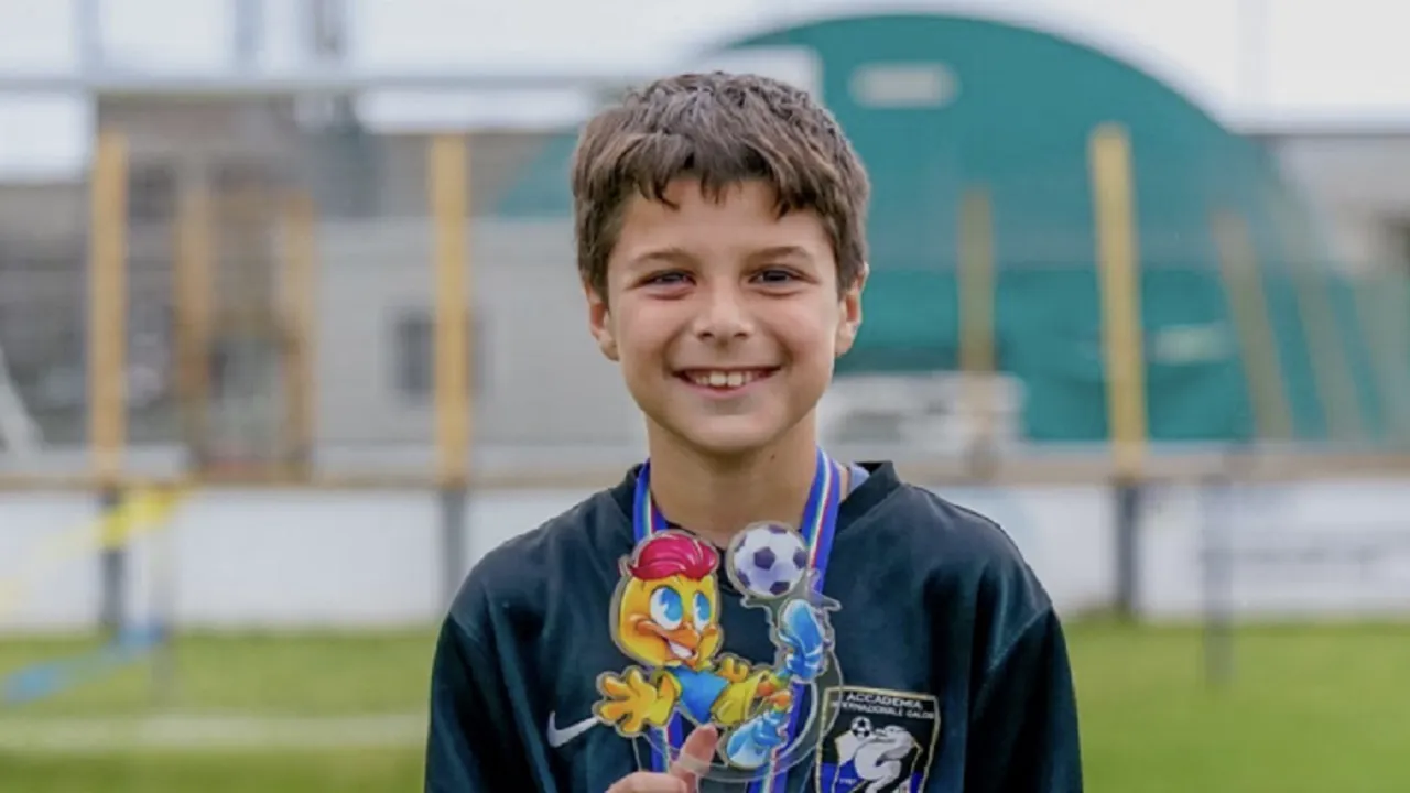 Tomas Zanetti Raih Pallone d'Oro Setelah Cetak 27 Gol di Tim Junior