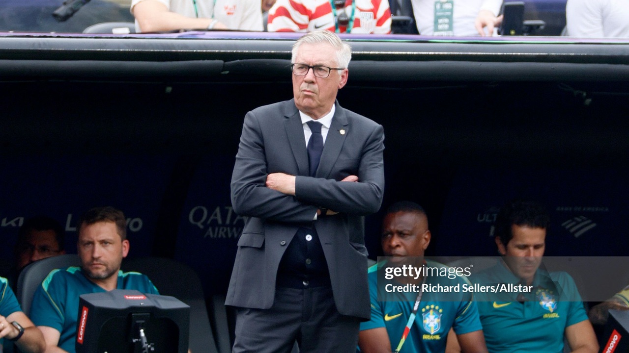 Carlo Ancelotti Akui Brasil Kurang Tajam saat Kalah dari Norwegia