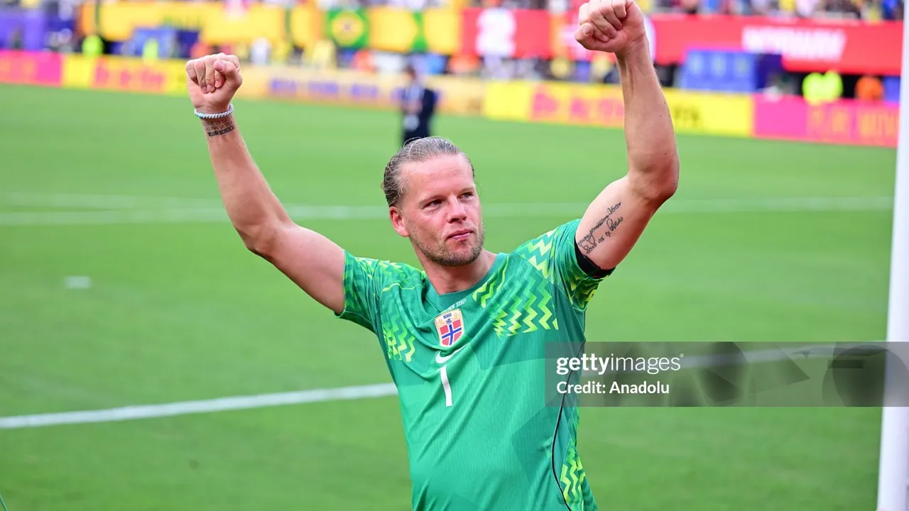 Orjan Nyland bangga bawa Norwegia ukir sejarah di Piala Dunia