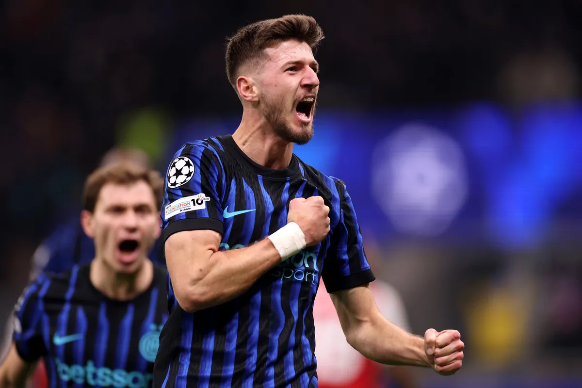 Real Madrid dan Klub Premier League Berebut Bintang Muda Inter, Sucic - sumber: (footballitalia)