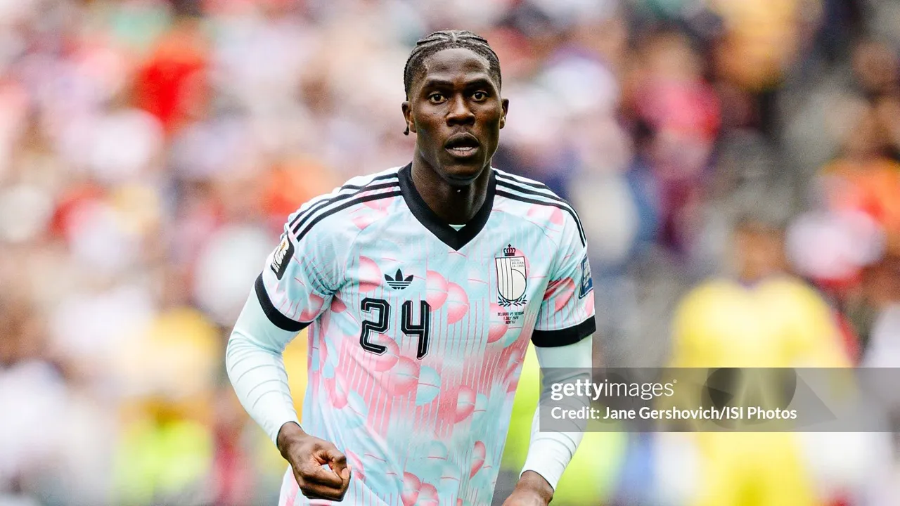 Amadou Onana alami cedera ACL saat bela Belgia