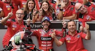 Meski Didepak, Francesco Bagnaia Pilih Kenang Momen Juara Bersama Ducati