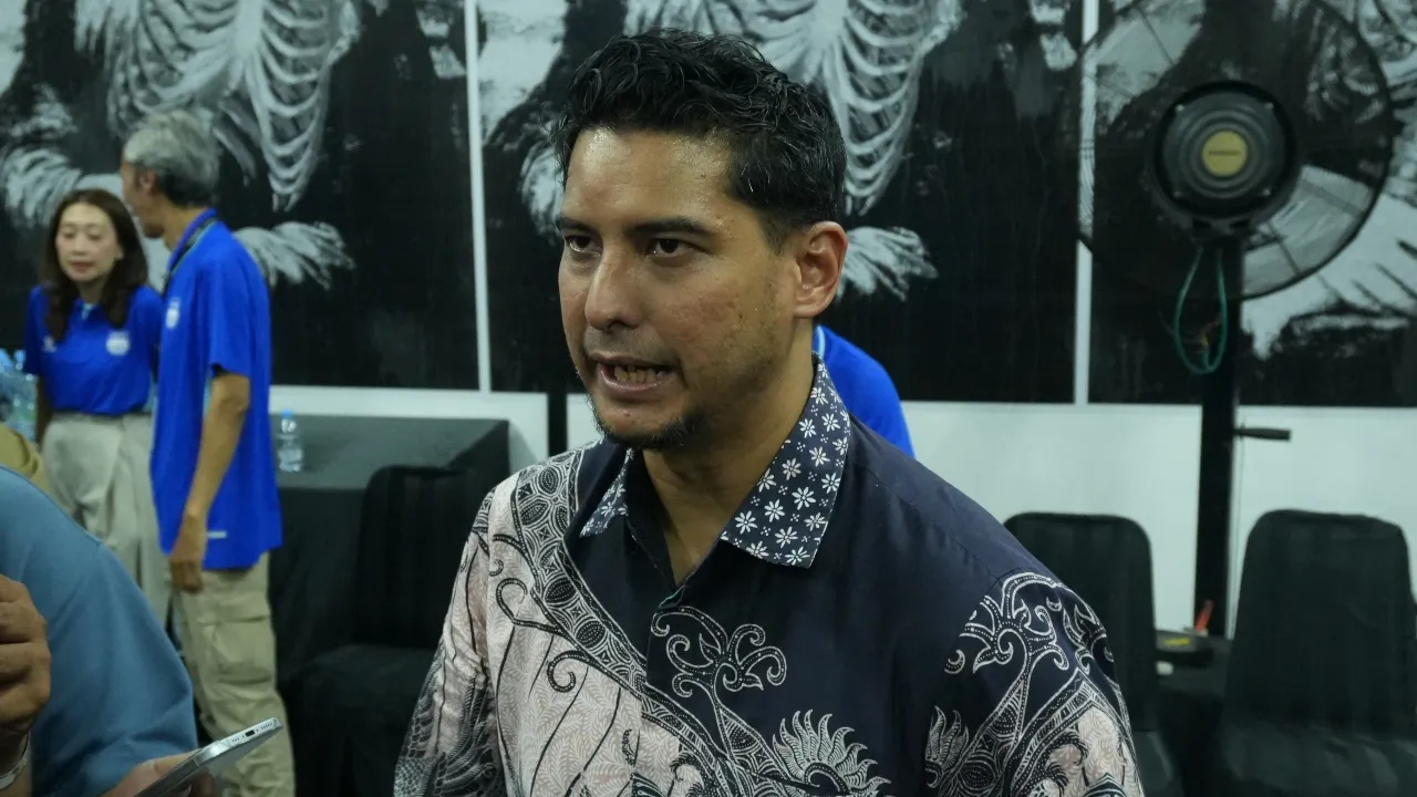 Ketua Umum Viking Persib Club (VPC), Tobias Ginanjar