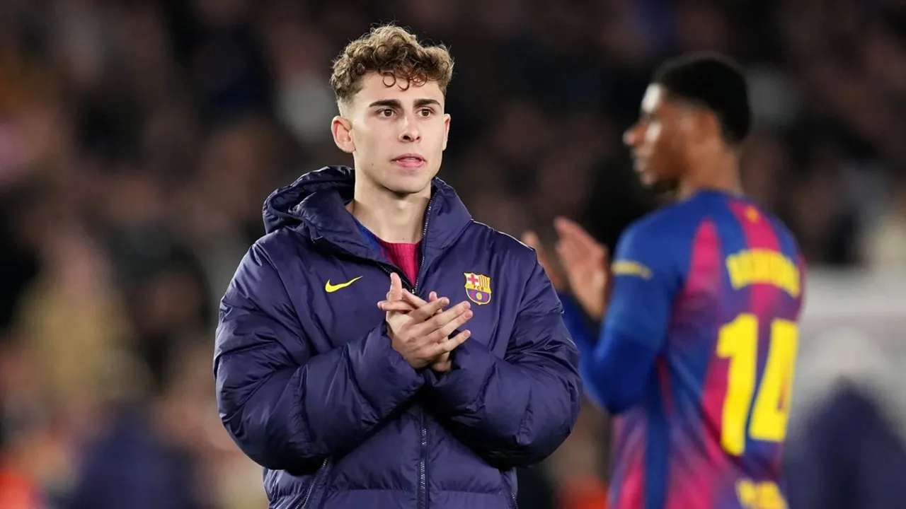 Fermín Lopez Telah Kembali Latihan di Ciutat Esportiva