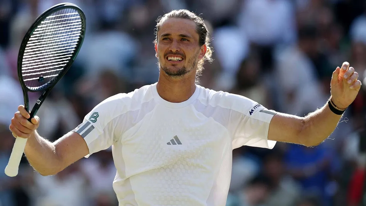Hasil Wimbledon: Menanti Cukup Panjang, Alexander Zverev Akhirnya Lolos Ke Perempatfinal Di London