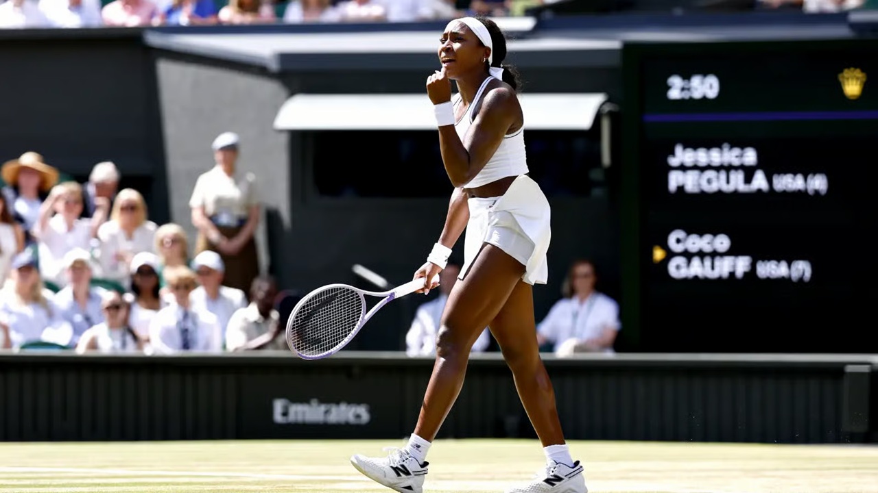 Hasil Wimbledon: Cori Gauff Akhiri Perjuangan Jessica Pegula Di London