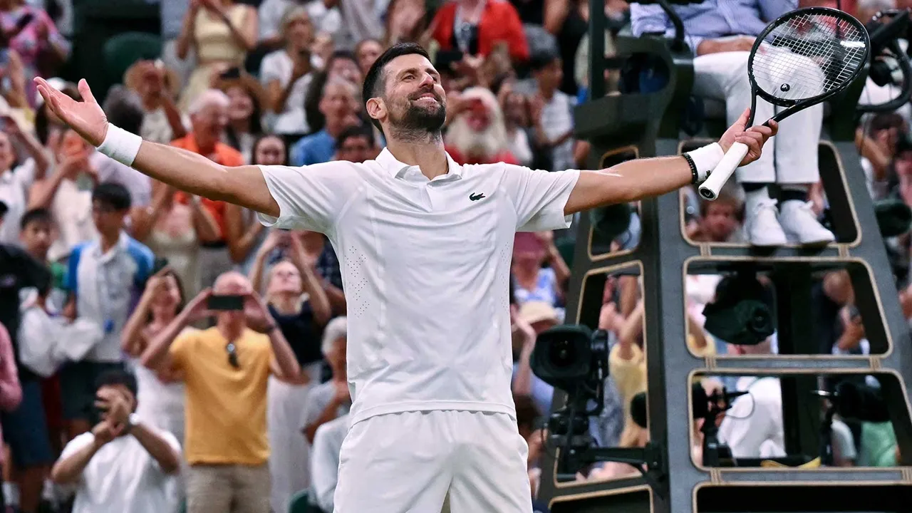 Hasil Wimbledon: Novak Djokovic Amankan Kemenangan Dramatis Demi Tiket Semifinal