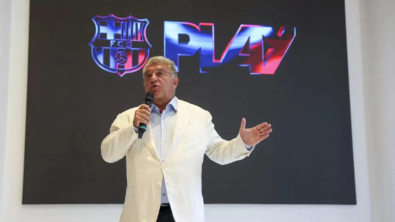 Joan Laporta Resmi Memperkenalkan Program Baru Barca Play