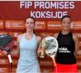 Jolien dan Elisa Bangga Juara di Kandang Sendiri FIP Promises Padel Koksijde Belgia
