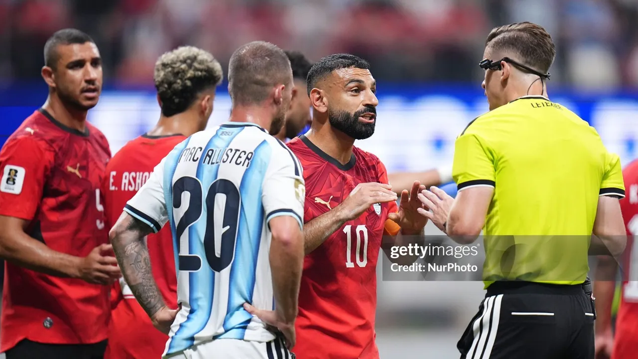Mesir desak FIFA selidiki tim wasit pertandingan kontra Argentina