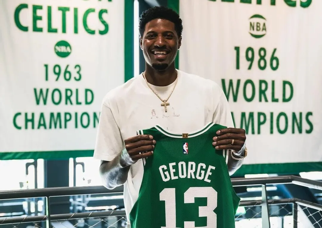 Paul George Kenakan Lagi Nomor 13 di Boston Celtics - sumber: (mainbasket)