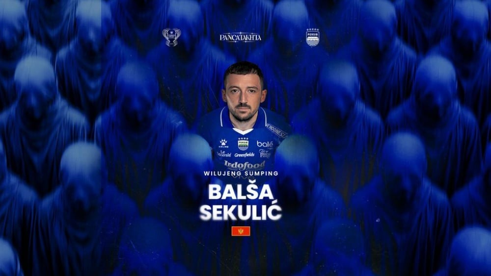 Persib Rekrut Striker Timnas Montenegro Secara Resmi