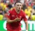 Ruben Vargas Bersyukur dan Bahagia Bantu Swiss Kalahkan Kolombia