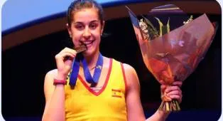 Carolina Marin Terima Penghargaan Olahraga Gran Cruz Al Merito Deportivo