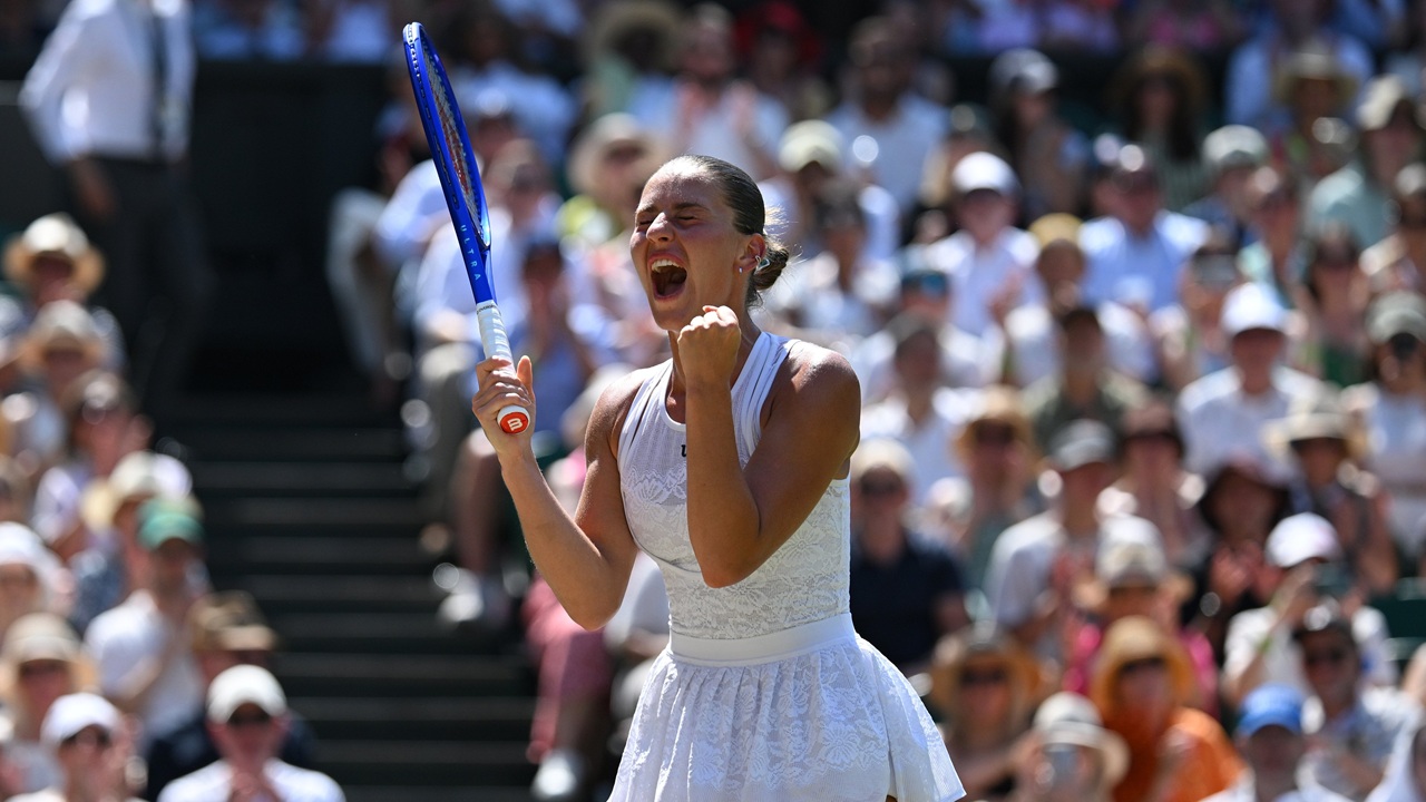 Hasil Wimbledon: Marta Kostyuk Terpaut Satu Kemenangan Lagi Dari Sejarah